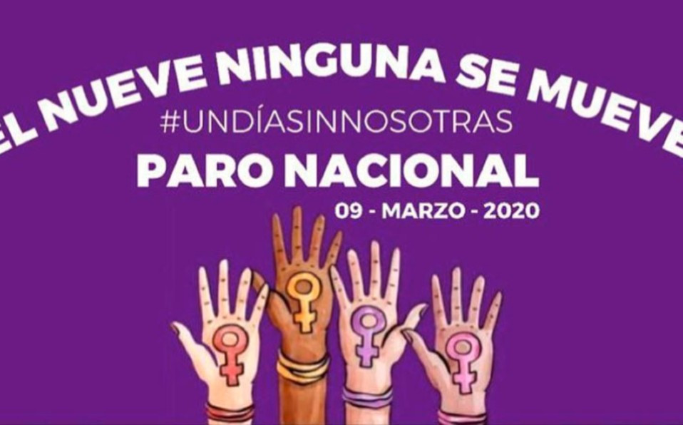 para nacional de mujeres 9 marzo