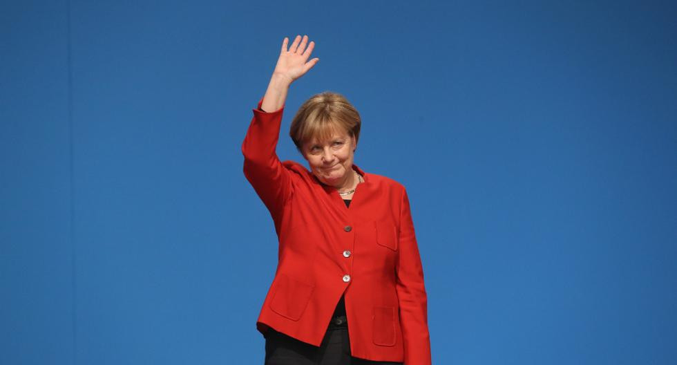 Angela Merkel homenaje