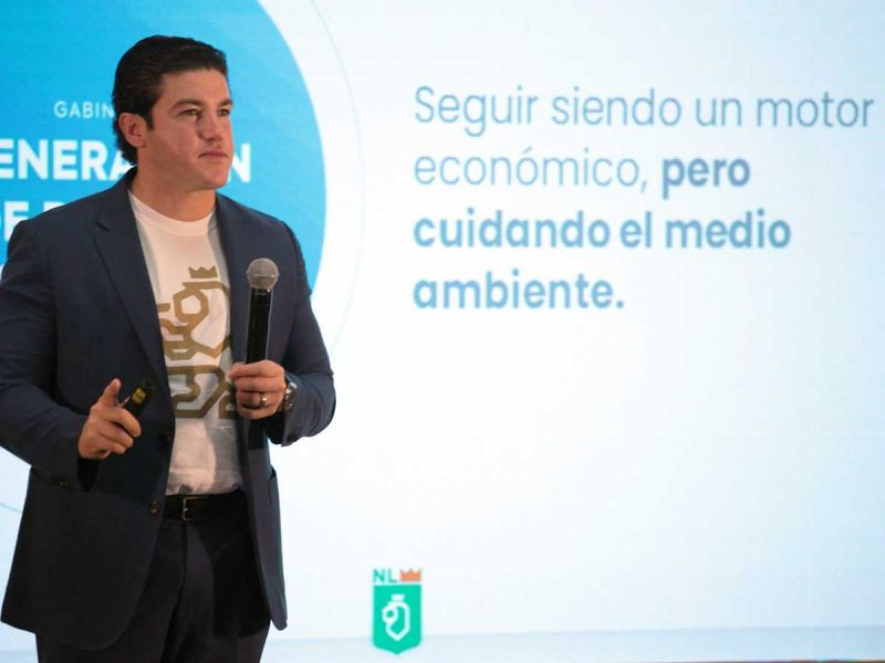 Samuel García presenta plan ambiental