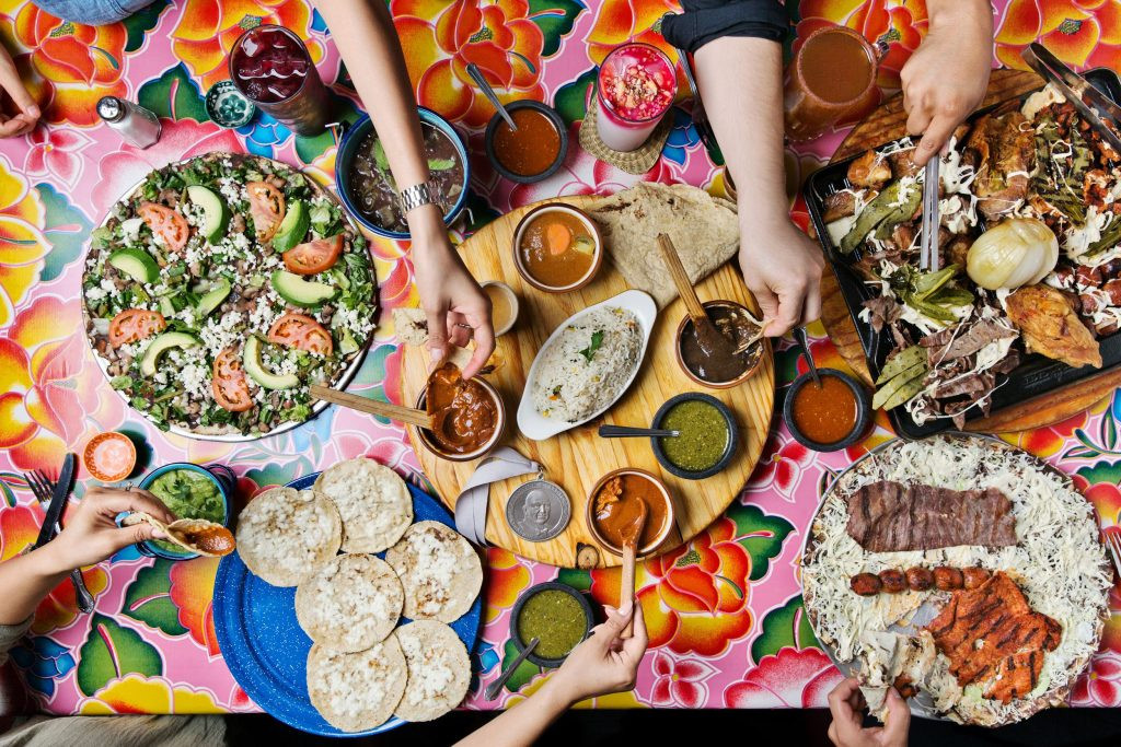 Guelagutza oaxaca pabellon comida