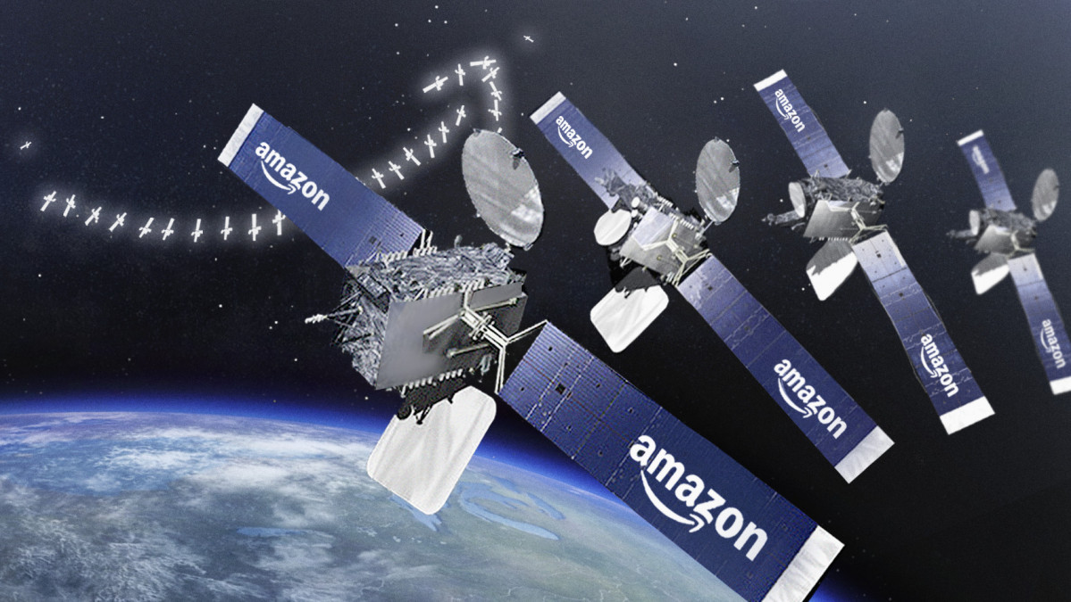 Satelites amazon internet