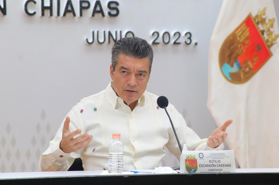 Rutilio escandon gobernador de chiapas