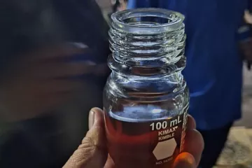 Agua contaminada
