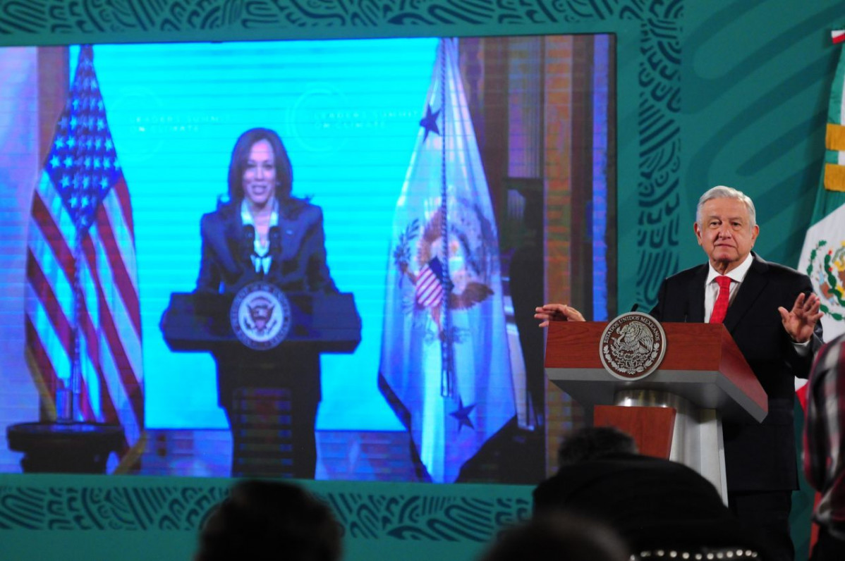llamada de Kamala Harris y AMLO