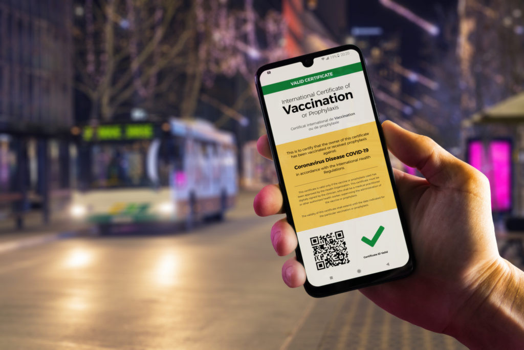 Nueva York comprobante de vacunación