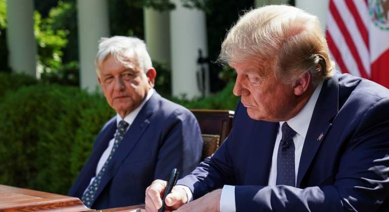 Amlo y trump
